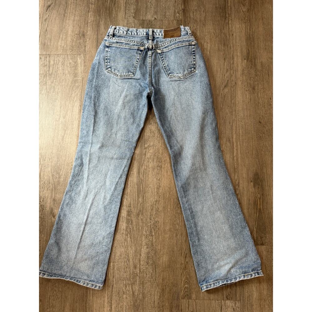Vintage American Eagle Dungarees Size 6 Reg Made in USA Y2K 90s - Picture 3 of 12